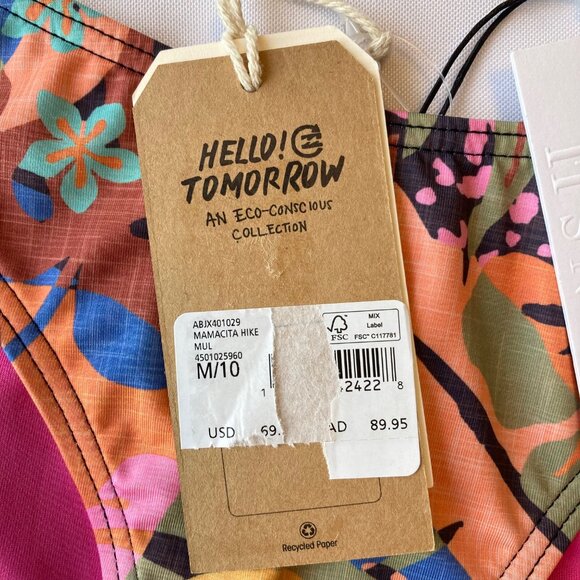 Billabong x It's Now Cool Mamacita Hike Bikini Bottom Women's Medium M NWT - Picture 4 of 8